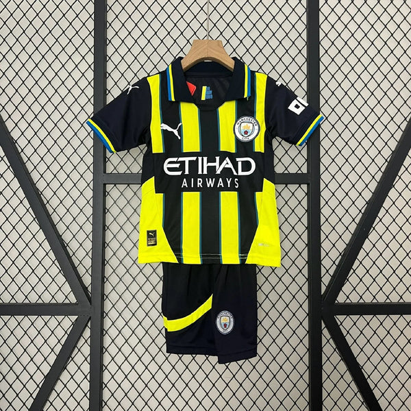 Kit Enfant Manchester City extérieur 2024-25