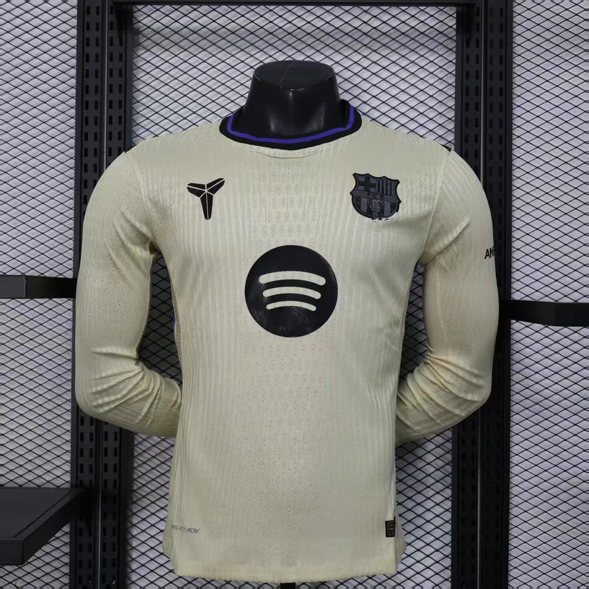 Maillot FC Barcelone extérieur manches longues 2025-26