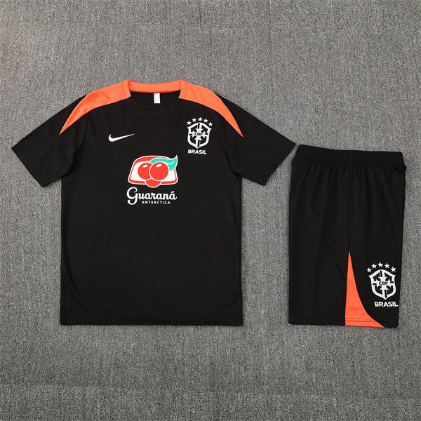 Ensemble Training Seleção – Noir & Orange | Édition Été 2026