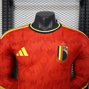 Visuel 3 — Maillot Belgique manches longues Coupe du monde 2026