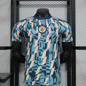 Visuel 1 — Maillot Manchester City Blue Retro Style Special Edition Shirt 24-25
