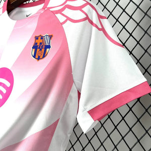 Visuel 5 — Maillot FC Barcelone Concept Rose & Blanc 2025-26