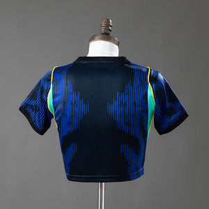 Visuel 2 — Maillot Seleção Crop Top Femme — Édition Nuit