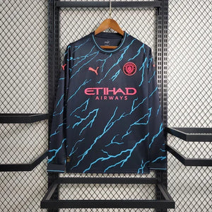 Visuel 1 — Maillot Manchester City extérieur 2023 2024 manches longues