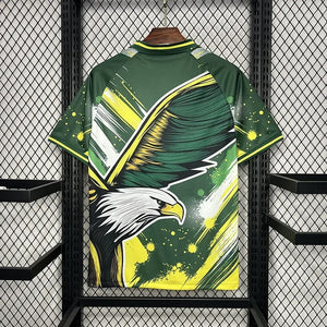 Visuel 7 — Maillot Brésil Concept Vert Jaune Aigle 2024-25