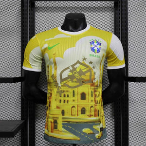 Visuel 1 — Maillot Brésil Concept 2025 Jaune