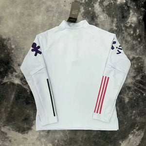 Visuel 3 — Pull Zippé Blanc Brésil – Édition Drip Seleção