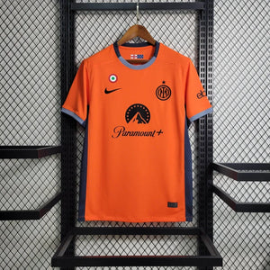 Visuel 1 — Maillot Inter Milan  Foot Third Orange 2023 2024