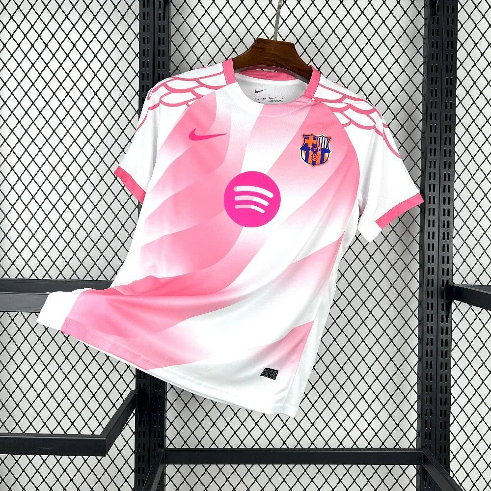 Maillot FC Barcelone Concept Rose & Blanc 2025-26