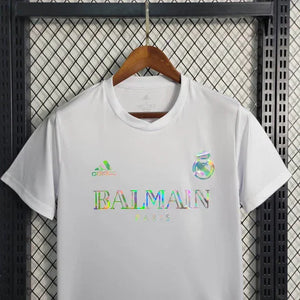 Visuel 2 — Maillot Real Madrid foot Balmain blanc 2023 2024