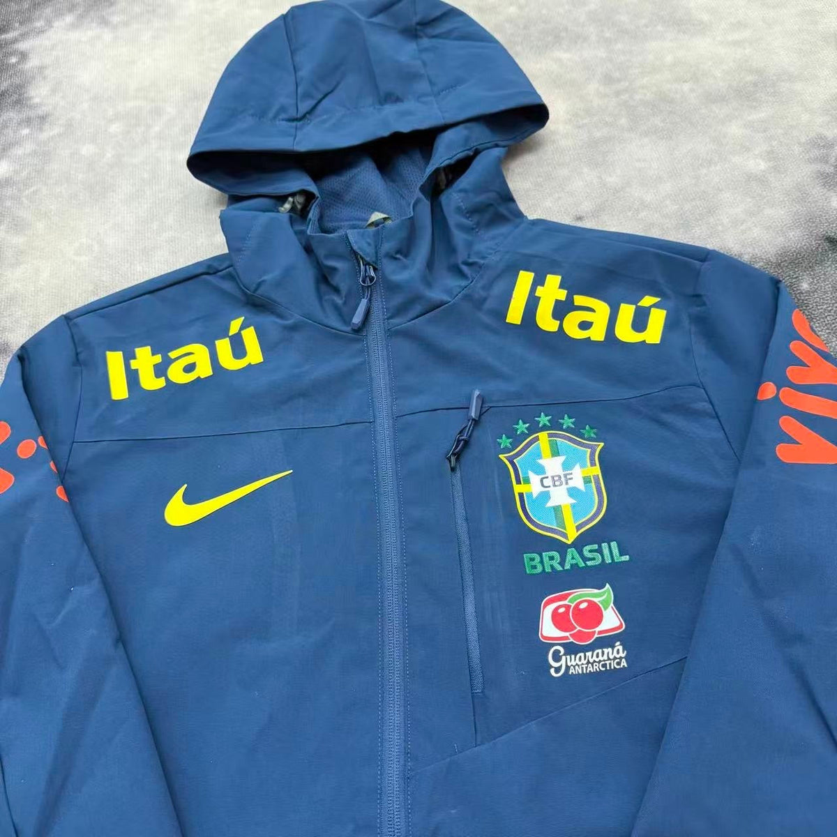 Veste Imperméable du Brésil - Bleue