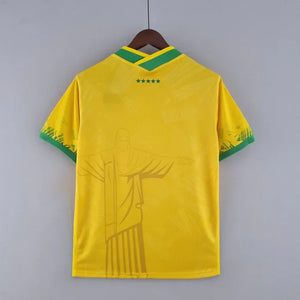 Visuel 2 — Maillot Brésil saison 2022 édition spéciale jaune