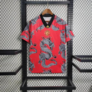 Visuel 1 — Maillot Foot Manchester United Retro 2019 2020 Japon Dragon