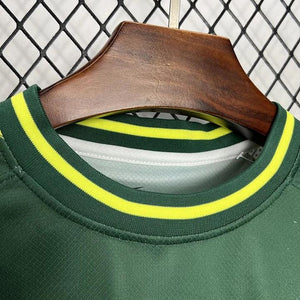 Visuel 4 — Maillot Brésil Concept Vert Jaune Aigle 2024-25
