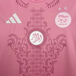 Visuel 2 — Maillot Algérie foot rose 2025 2026