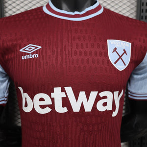 Visuel 3 — Maillot West Ham 2024-25