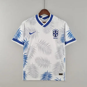Visuel 1 — Maillot Brésil saison 2022 édition spéciale blanc et bleu