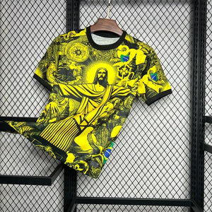Visuel 2 — Maillot Brésil Concept 2024 Jaune