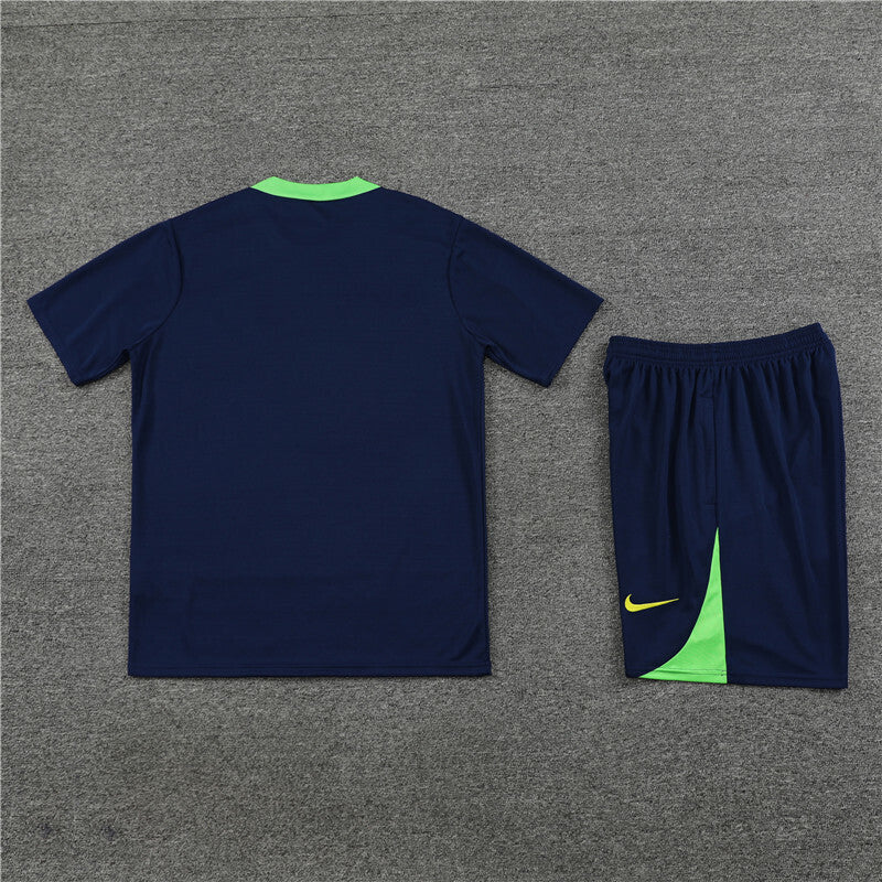 Ensemble Training Seleção – Navy & Vert Fluo | Édition Été 2026