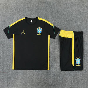 Visuel 1 — Ensemble Training Seleção – Noir & Jaune | Édition Été 2026