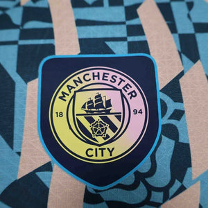 Visuel 5 — Maillot Manchester City Blue Retro Style Special Edition Shirt 24-25