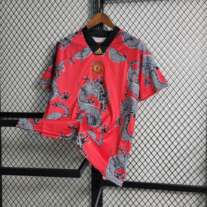 Visuel 3 — Maillot Foot Manchester United Retro 2019 2020 Japon Dragon