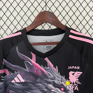 Visuel 2 — Maillot Japon saison 2023-2024 édition spéciale dragon noir et rose