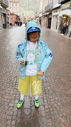 Visuel 2 — Veste Imperméable du Brésil - Bleu