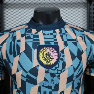 Visuel 2 — Maillot Manchester City Blue Retro Style Special Edition Shirt 24-25