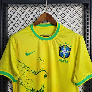 Visuel 3 — Maillot 24/25 Édition Spéciale Oiseau Jaune Du Brésil