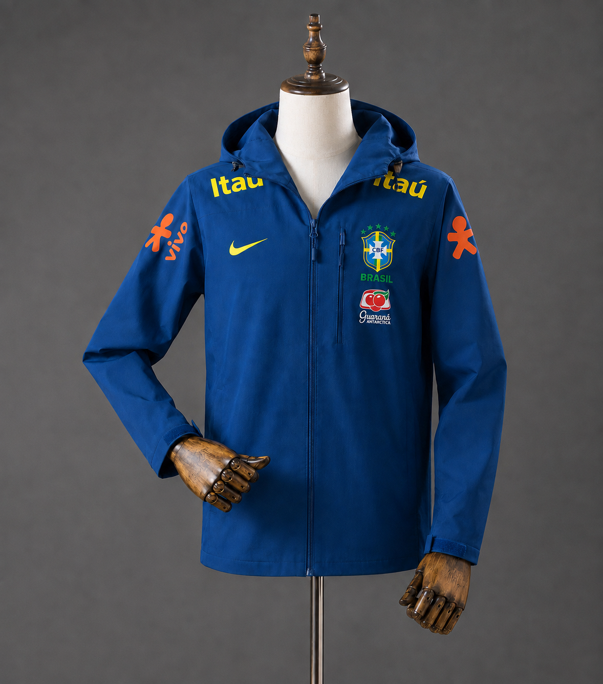 Veste Imperméable du Brésil - Bleue