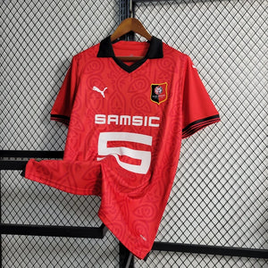 Visuel 1 — MAILLOT RENNES 2023/24 DOMICILE