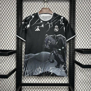Visuel 1 — Maillot Real Madrid Noir & Gris Panther 2024/25