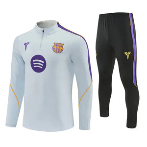 Visuel 1 — Survêtement FC Barcelone Gris Clair 2026/2027