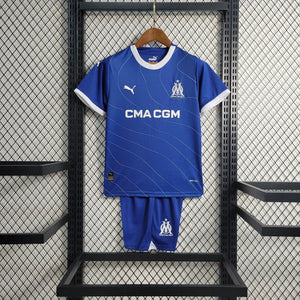 Visuel 1 — Kit Enfant Olympique de Marseille Extérieur 2023 2024