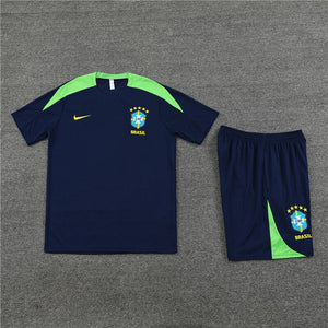 Visuel 1 — Ensemble Training Seleção – Navy & Vert Fluo | Édition Été 2026
