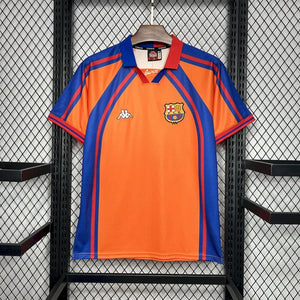 Visuel 1 — Maillot foot FC Barcelone rétro 1998 Retro
