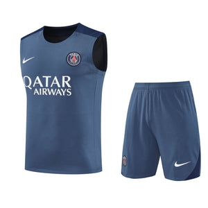 Visuel 1 — Ensemble Débardeur + Short PSG Gris 2026/2027