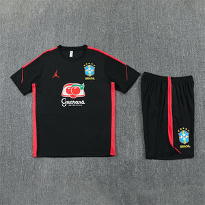 Visuel 1 — Ensemble Training Seleção – Noir & Rouge | Édition Été 2026