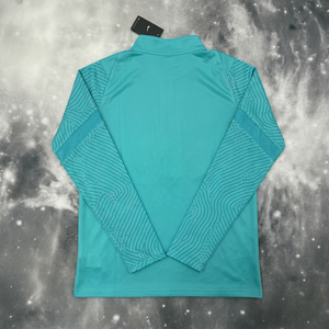 Visuel 3 — Pull Zippé Bleu Brésil – Édition Drip Seleção