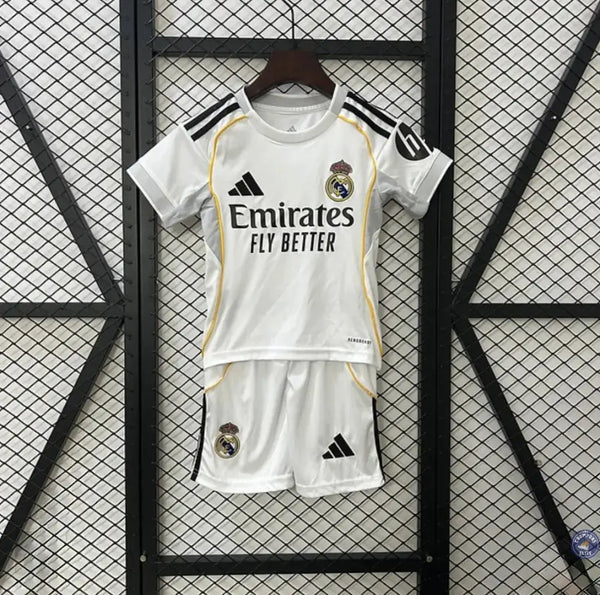Kits Enfants Real Madrid 2025/26 Domicile