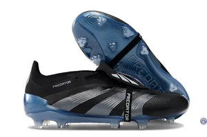 Visuel 1 — Predator 24 Elite Fold-over Tongue FG Noir/Argent/Bleu
